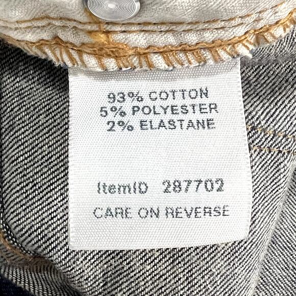 L.L. Bean Classic Fit Jeans High Rise Dark Wash Womens 6 - Picture 9 of 11